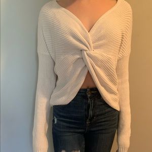 Hollister reverse sweater